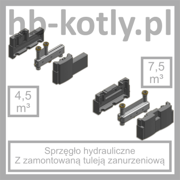 Sprzęgło hydrauliczne Viessmann - przepływ obj. do 4/5 m3/h lub 7,5 m3/h