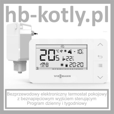 Bezprzewodowy termostat pokojowy Viessmann BSOP